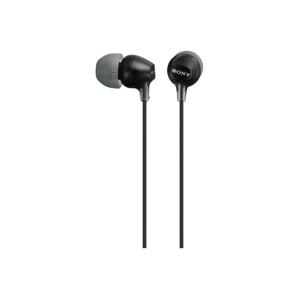 Sony MDREX15LP In-Ear Earbud Headphones Black Wired 3.5mm Model MDREX15LP/B NEW